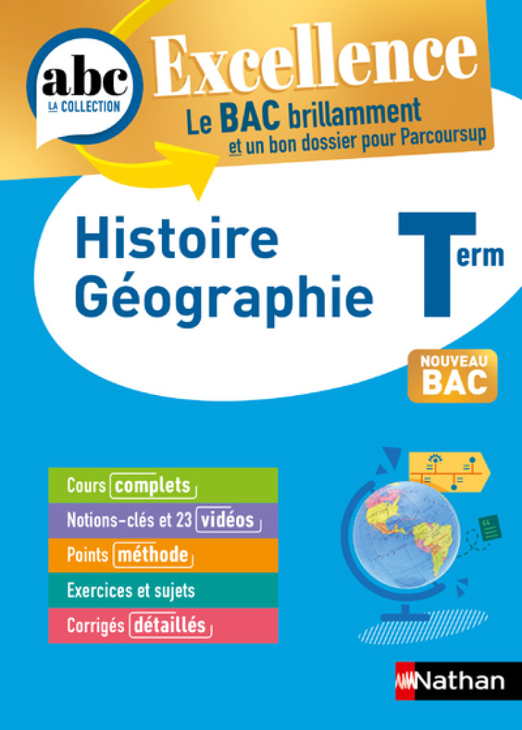 HISTOIRE GEOGRAPHIE TLE ED 2023 - RAJOT ALAIN - NATHAN