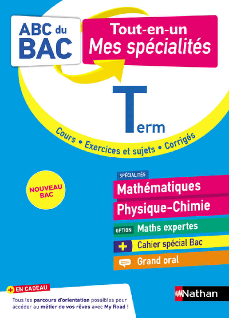 MATHS PHYSIQUE CHIMIE TLE TEU MES SPECIALITES ED 2021 - DESROUSSEAUX/JAOUI - NATHAN