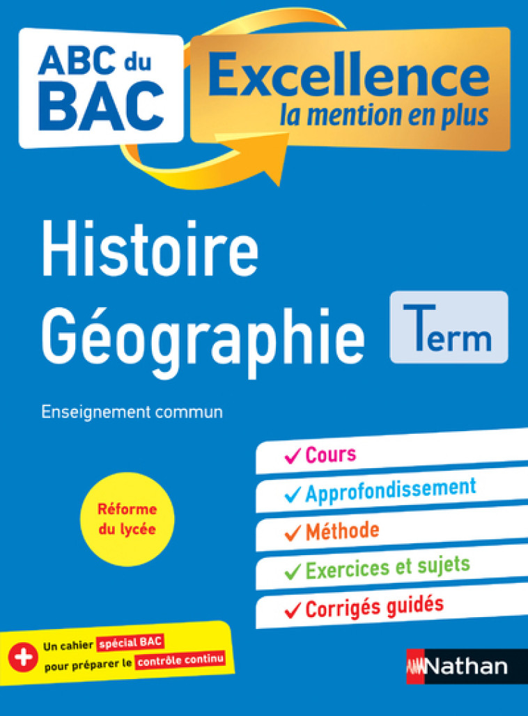 HISTOIRE GEO TLE NOUVEAUX PROGRAMMES - COLLECTIF - NATHAN