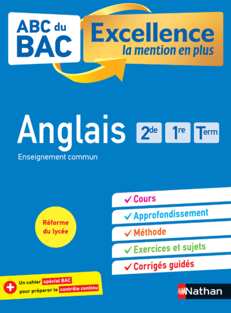 ANGLAIS 2DE, 1RE, TERM NOUVEAUX PROGRAMMES - BROUTEELE-GUILLE - NATHAN