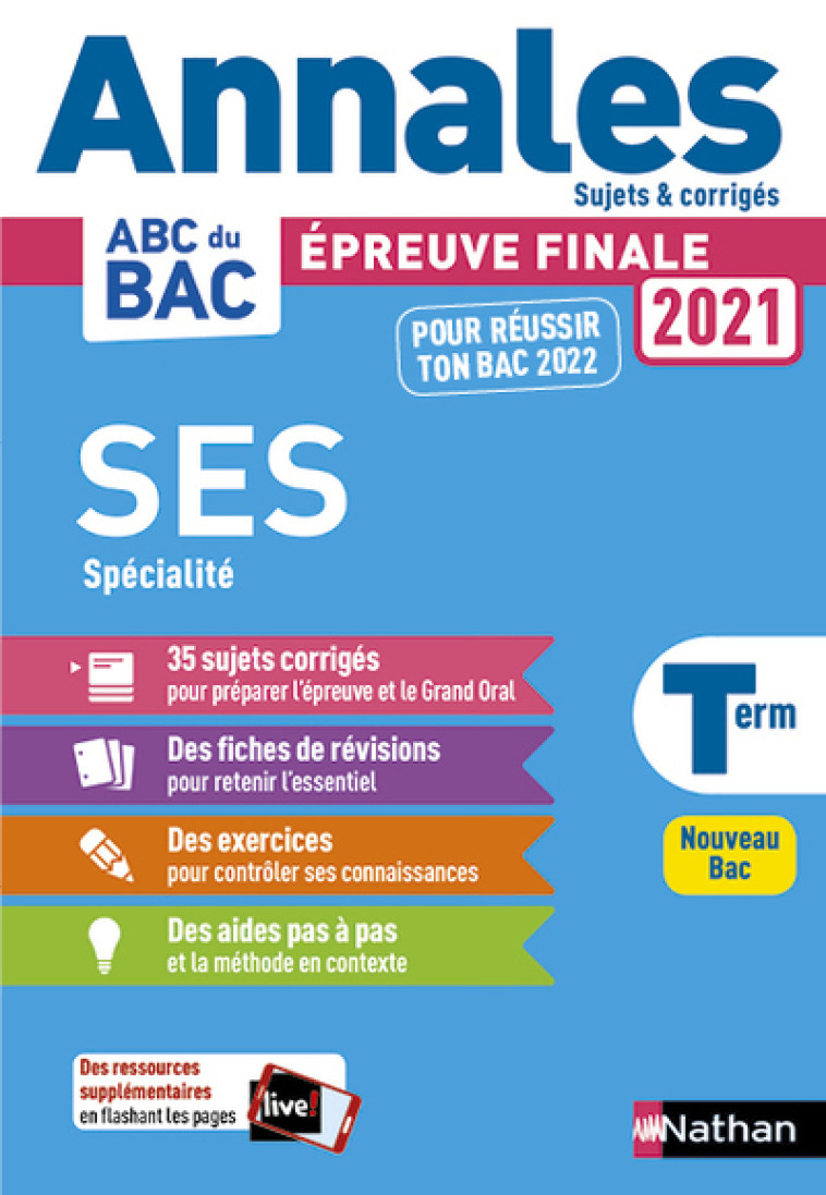 SPECIALITE SES TLE BAC 2021 - BENASE-REBEYROL - NATHAN