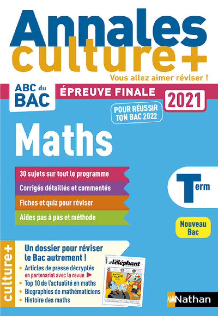 MATHS TERMINALE 2021 - CULTURE + - BESSON/MATEUS - NATHAN