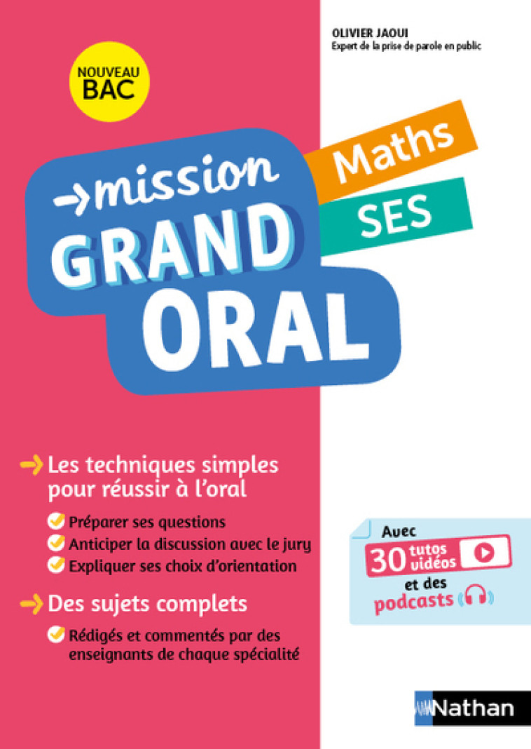 MISSION GRAND ORAL MATHS SES TLE 2021 - JAOUI OLIVIER - NATHAN