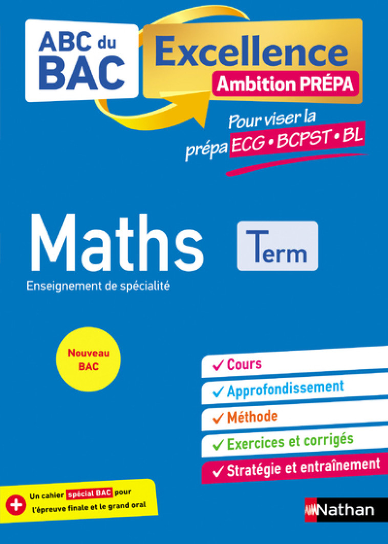 SPECIALITE MATHS TLE ED 2021 AMBITION PREPA - CHASSARD/LIXI - NATHAN