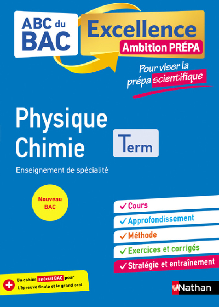 SPECIALITE PHYSIQUE CHIMIE TLE 2021 AMBITION PREPA - COPPENS/DARDENNE - NATHAN