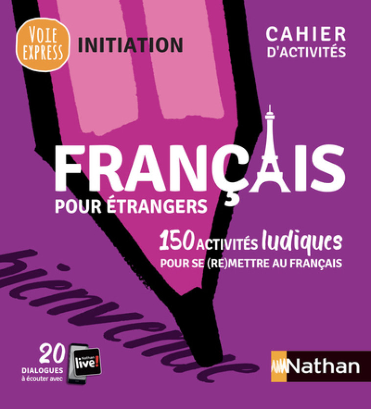 FRANCAIS POUR ETRANGERS CAHIER D'ACTIVITES INITIATION  CASE 1 - RENUCCI/MAZAURIC - NATHAN