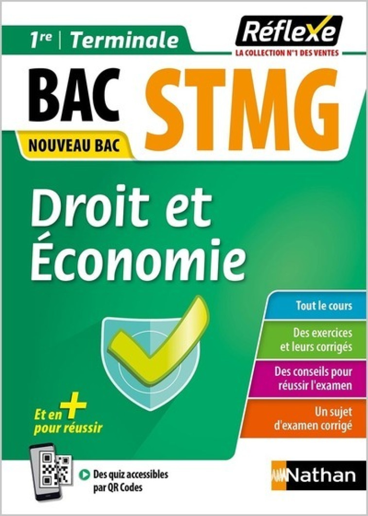 DROIT ET ECONOMIE STMG 1RE/TERMINALE 2022 - LENORMAND/MERCATI - NATHAN