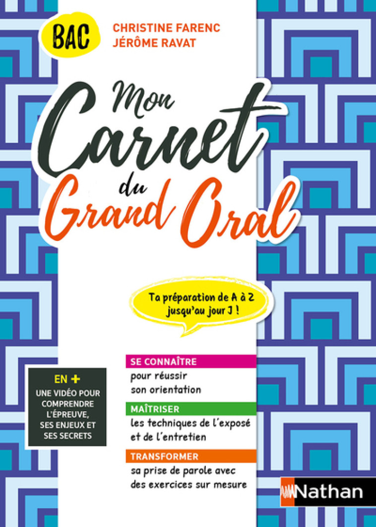 MON CARNET DU GRAND ORAL TLE 2022 - COLLECTIF - NATHAN