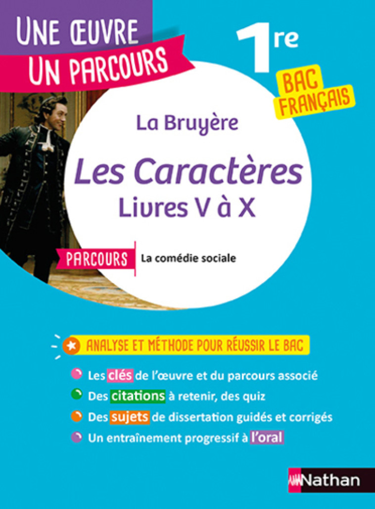 LES CARACTERES - LIVRES V A X BAC 2022 - LA BRUYERE/WACH - NATHAN