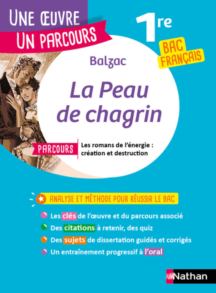 LA PEAU DE CHAGRIN DE BALZAC - RENNER FLORENCE - NATHAN