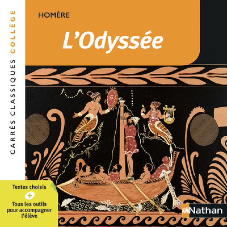 L'ODYSSEE NE 2019 EXTRAITS - HOMERE - NATHAN