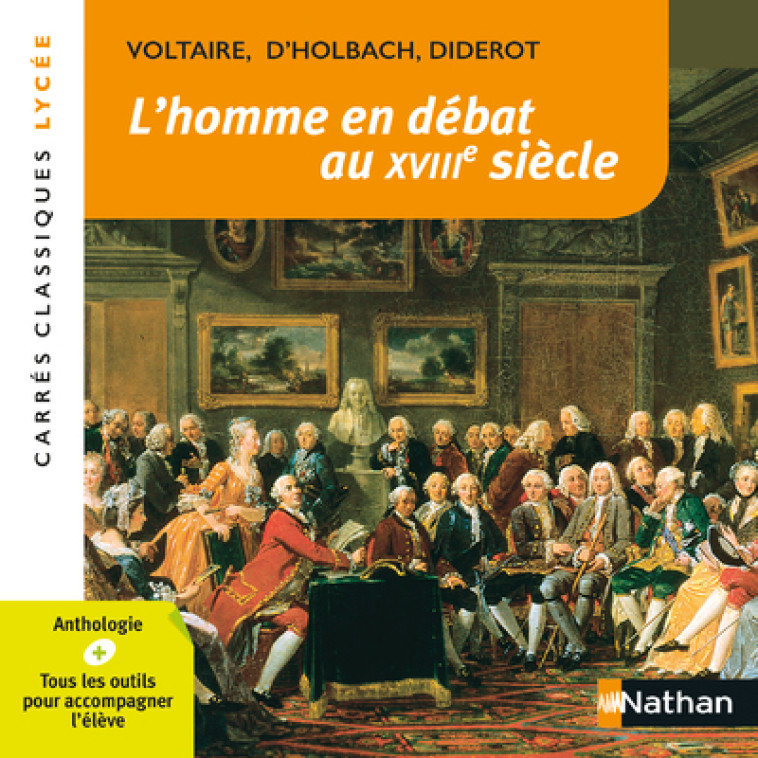 L'HOMME EN DEBAT AU XVIIIE SIECLE - COLLECTIF/DENIS - NATHAN