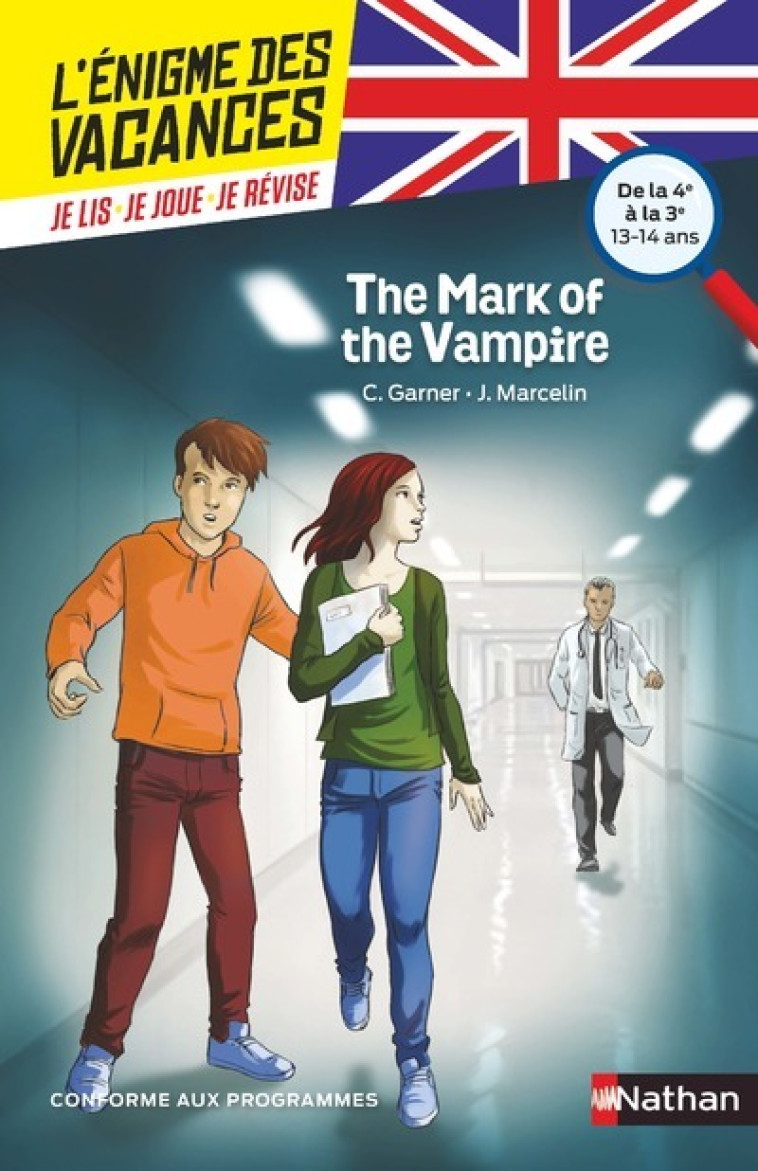 ENIGME DES VACANCES ANGLAIS : THE MARK OF THE VAMPIRE 4E/3E - GARNER/MARCELIN - NATHAN