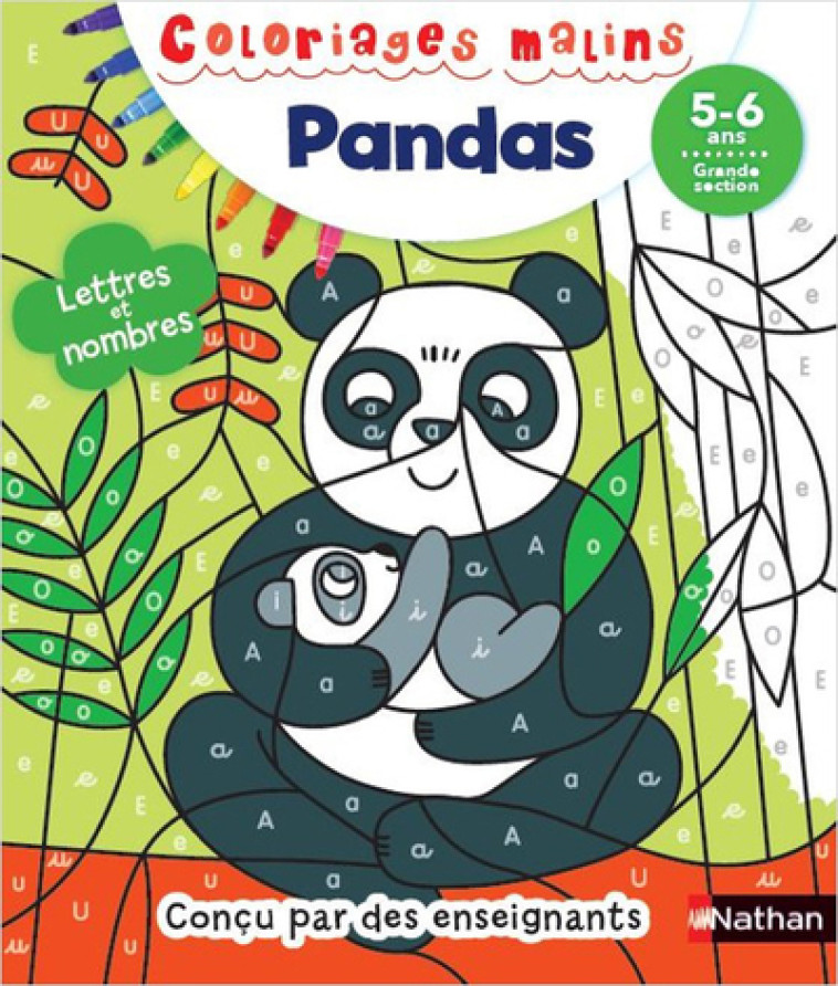 LETTRES ET NOMBRES GS PANDAS - NIDELET/LAPEYRE - NATHAN