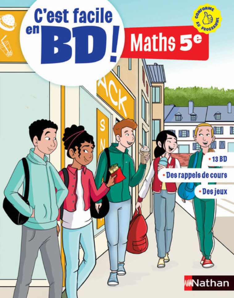 C'EST FACILE EN BD ! MATHS 5EME - SOTO/LOUESLATI - NATHAN