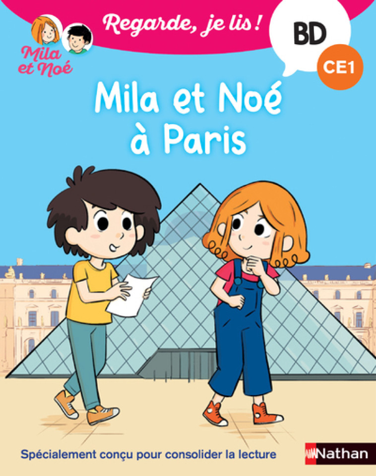 MILA ET NOE A PARIS (CE1) - COLLECTIF - NATHAN