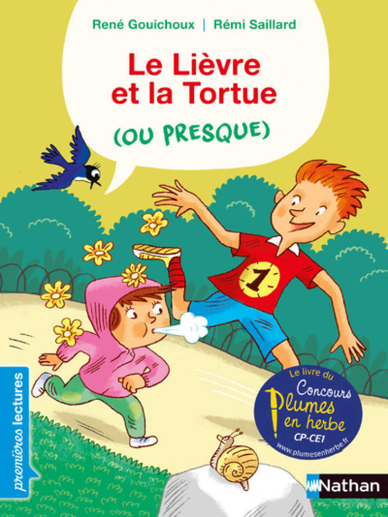 LE LIEVRE ET LA TORTUE (OU PRESQUE) CP NIVEAU 3 - GOUICHOUX/SAILLARD - NATHAN