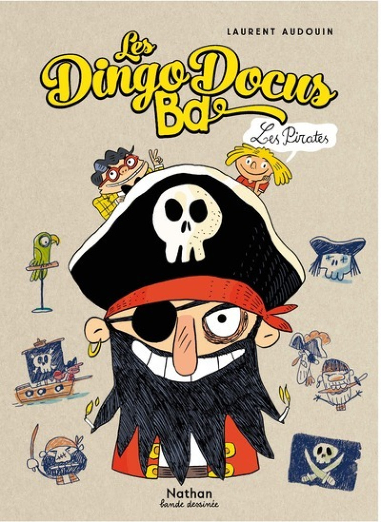 DINGODOCUS BD LES PIRATES - AUDOUIN - NATHAN