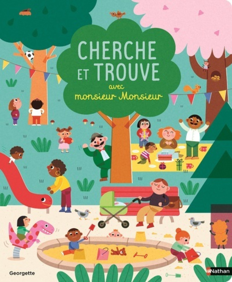 CHERCHE ET TROUVE AVEC MONSIEUR MONSIEUR - GEORGETTE - NATHAN