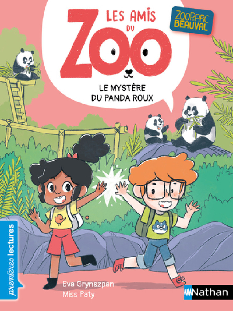 LES AMIS DU ZOO - LE MYSTERE DU PANDA ROUX CP NIVEAU 1 - GRYNSZPAN/MISS PATY - NATHAN