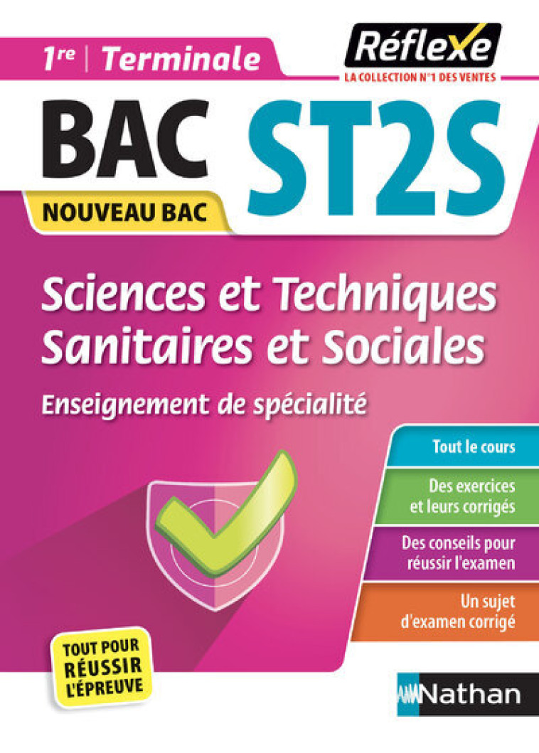 SCIENCES ET TECHNIQUES SANITAIRES ET SOCIALES SPE 1RE TLE ST2S 2023 - BAUMEIER ELISABETH - NATHAN