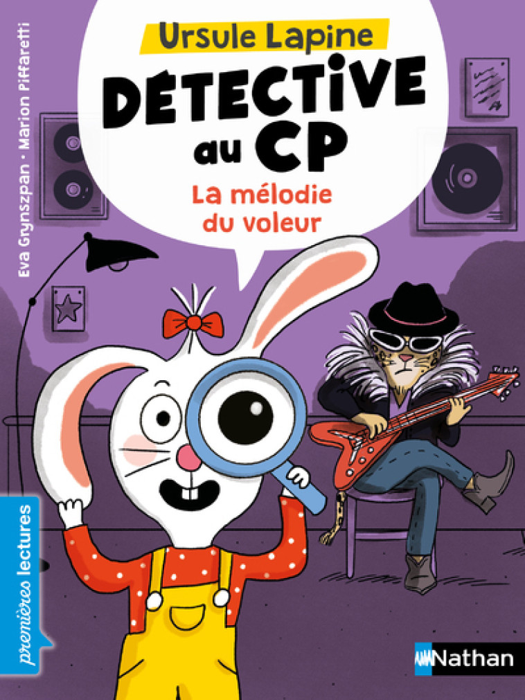 URSULE LAPINE DETECTIVE AU CP LA MELODIE DU VOLEUR CP NIVEAU 1 - GRYNSZPAN/PIFFARETTI - NATHAN