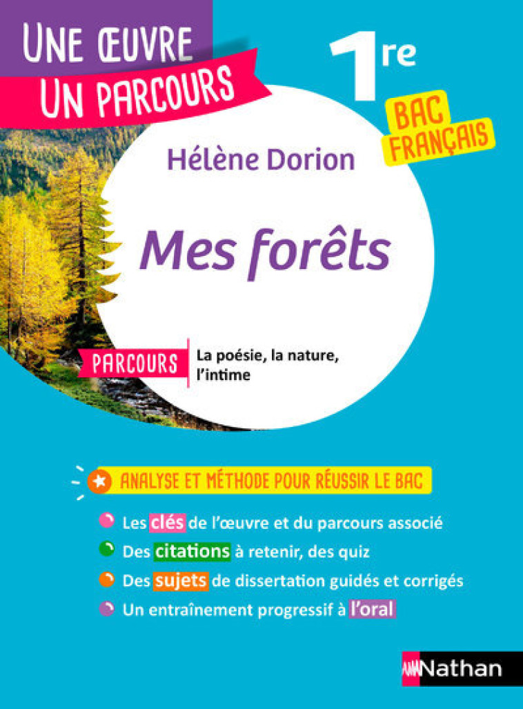 MES FORETS - DORION HELENE / REVERT ANNE - NATHAN