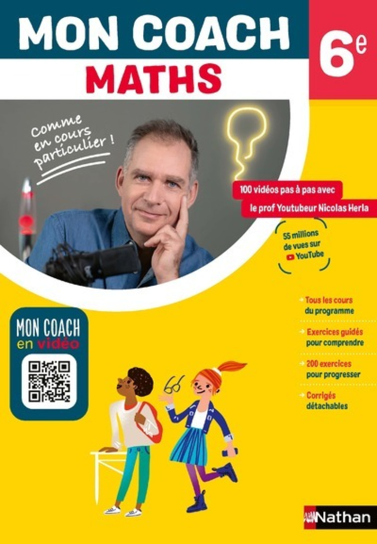 MON COACH MATHS 6EME - FLOUS/MONCAUBEIG - NATHAN