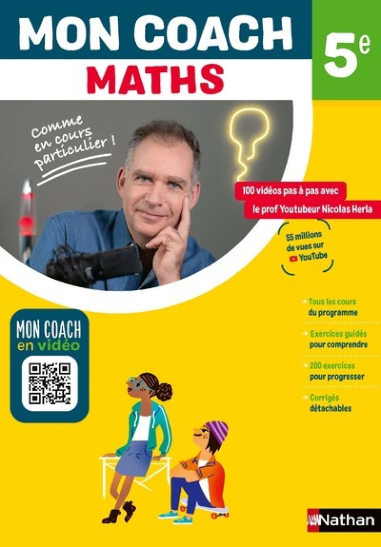 MON COACH MATHS 5E - LAFONT EMMANUELLE - NATHAN