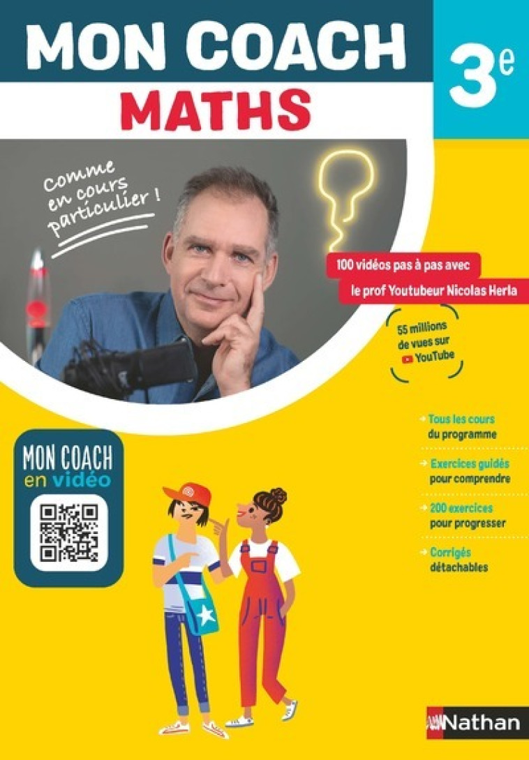 MON COACH MATHS 3E - FEUGERE/MORA - NATHAN