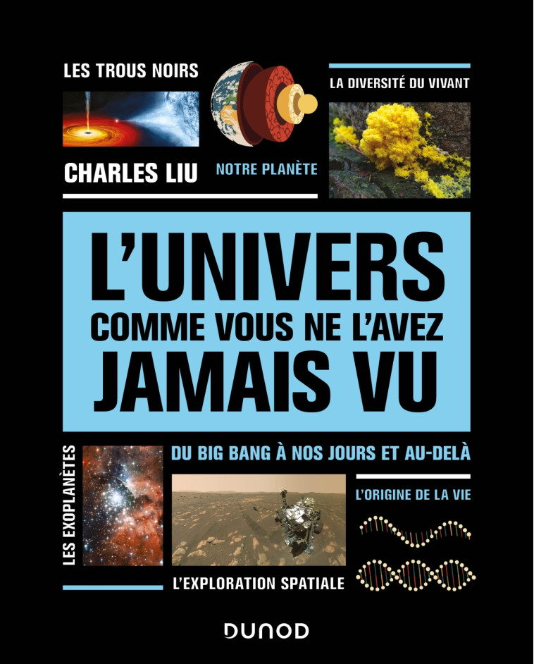 L'UNIVERS COMME VOUS NE L'AVEZ JAMAIS VU - DU BIG BANG A NOS JOURS ET AU-DELA - LIU CHARLES - DUNOD