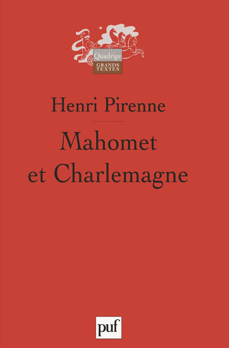 MAHOMET ET CHARLEMAGNE - PIRENNE HENRI - PUF