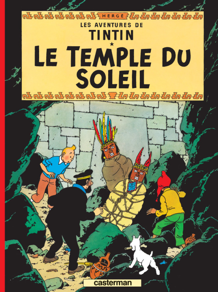 TINTIN 14 TEMPLE DU SOLEIL - HERGE - CASTERMAN