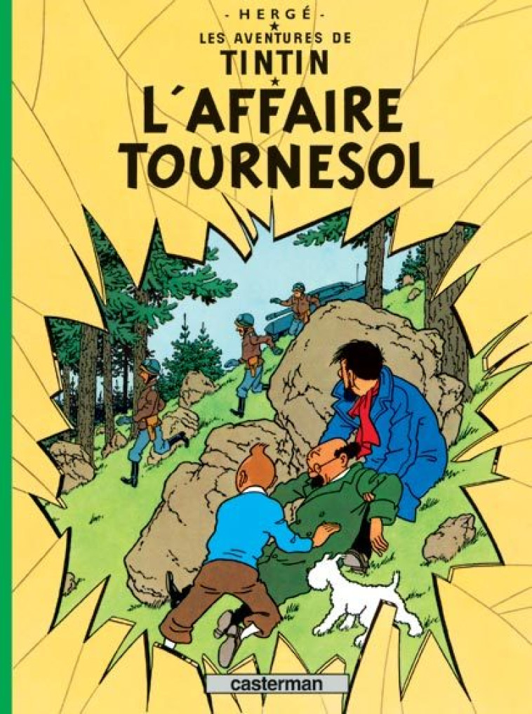 TINTIN 18 AFFAIRE TOURNESOL - HERGE - CASTERMAN