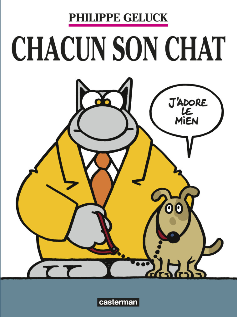 LE CHAT T21 CHACUN SON CHAT - GELUCK - CASTERMAN