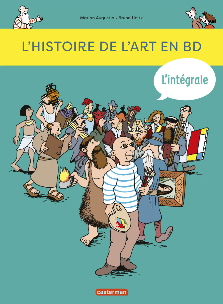 L'HISTOIRE DE L'ART EN BD - L'INTEGRALE - AUGUSTIN/HEITZ - CASTERMAN