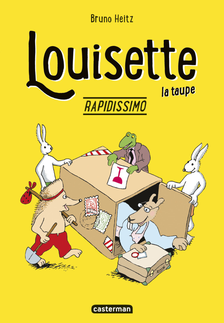 LOUISETTE LA TAUPE - RAPIDISSIMO (NE 2022) - HEITZ - CASTERMAN