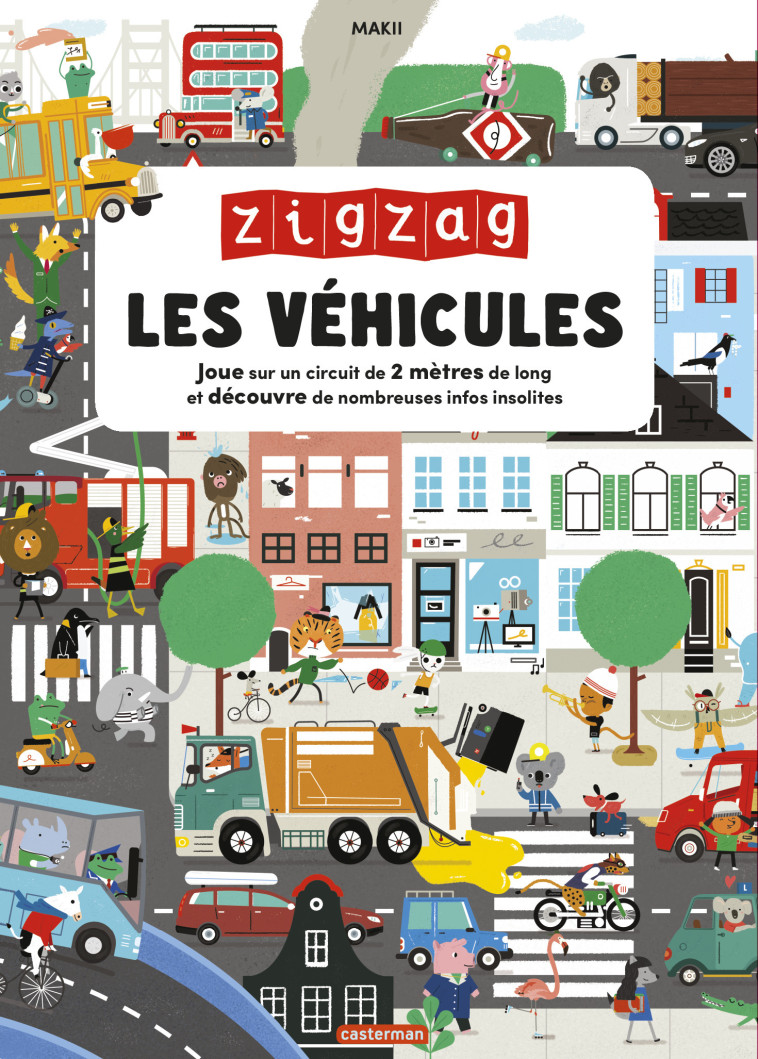 ZIGZAG - LES VEHICULES - MAKII - CASTERMAN