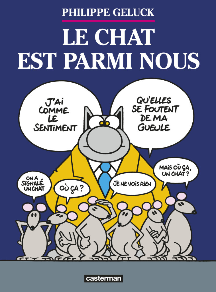 LE CHAT EST PARMI NOUS T23 - GELUCK - CASTERMAN