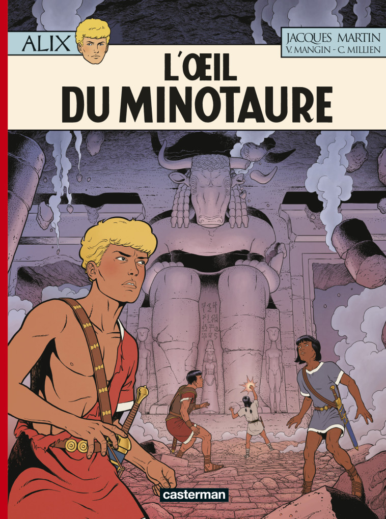 ALIX - T40 - L'OEIL DU MINOTAURE - MANGIN/MILIEN - CASTERMAN