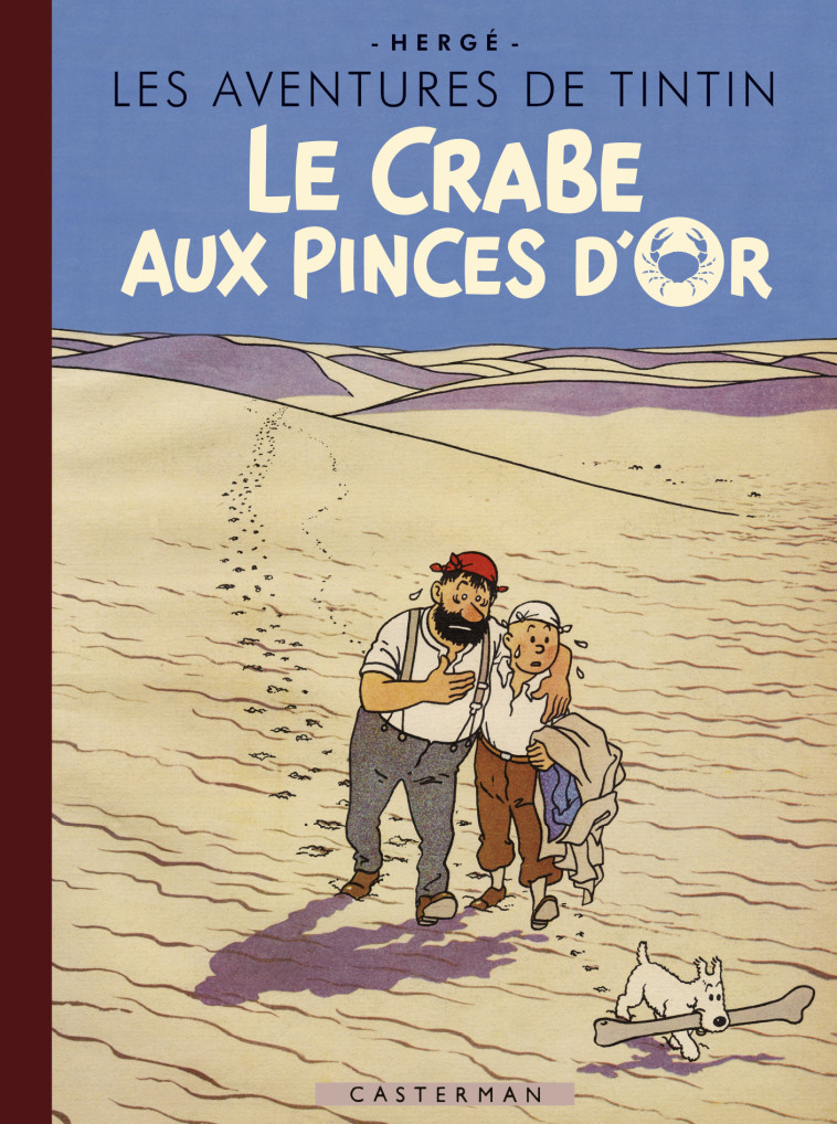 LE CRABE AUX PINCES D'OR - EDITION SPECIALE 80 ANS - HERGE - CASTERMAN