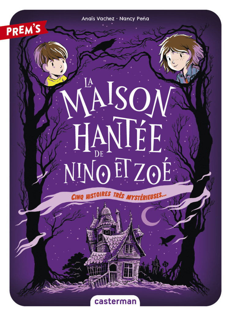 LA MAISON HANTEE DE NINO ET ZOE - CINQ HISTOIRES PLUS QUE MYSTERIEUSES... - VACHEZ ANAIS/PENA NANCY - CASTERMAN