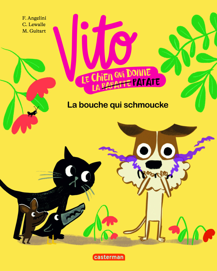 VITO T1 - LA BOUCHE QUI SCHMOUCKE - ANGELINI/LEWALLE/GUI - CASTERMAN