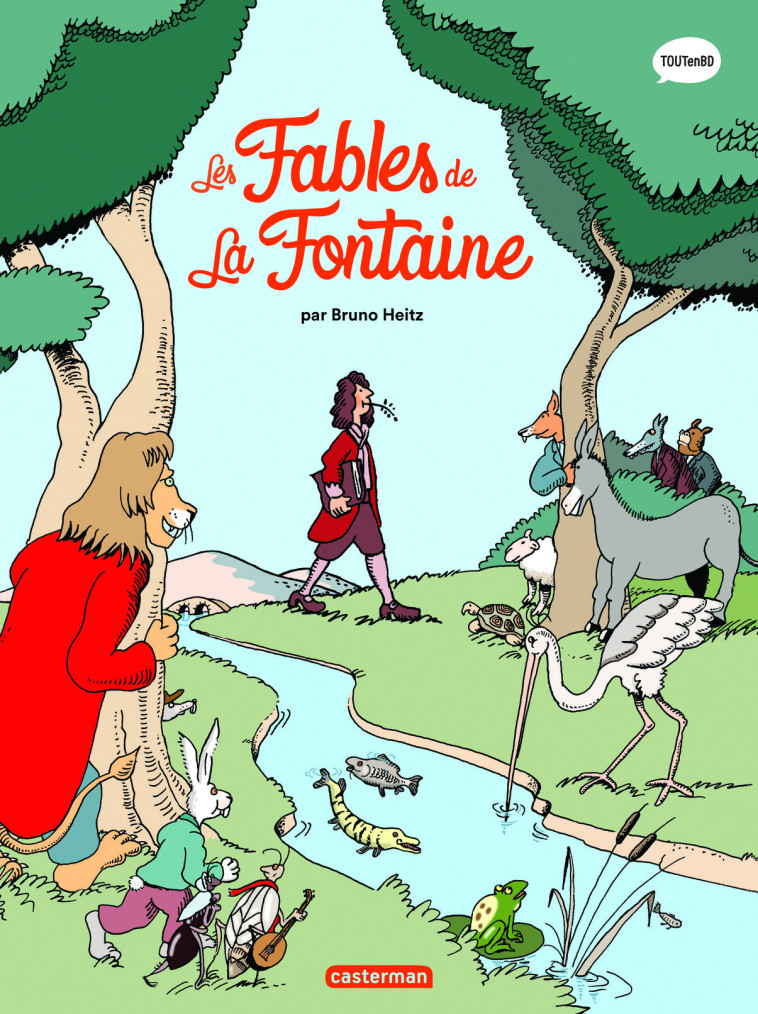 LES FABLES DE LA FONTAINE (NE 2023) - HEITZ BRUNO - CASTERMAN