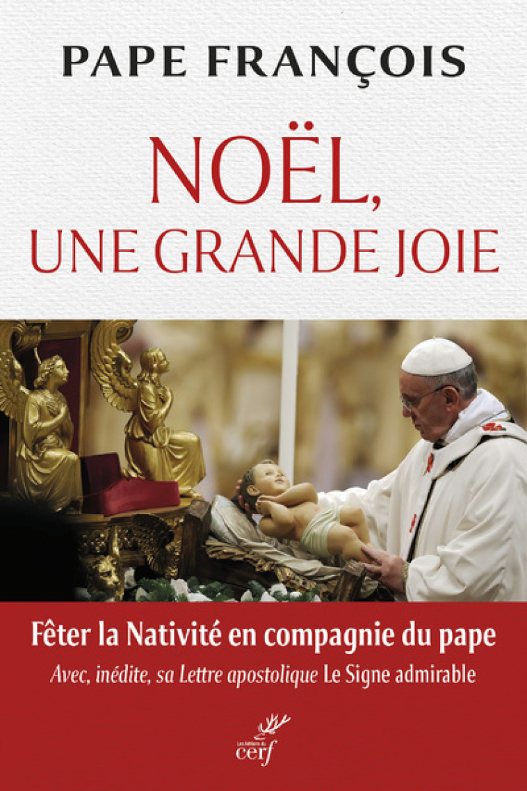 NOEL UNE GRANDE JOIE - PAPE FRANCOIS - CERF