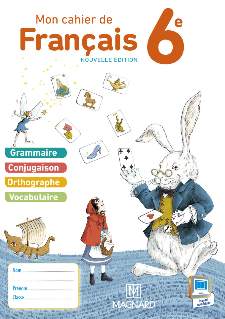 MON CAHIER DE FRANCAIS 6E ELEVE 2015 - BALLANFAT EVELYNE - MAGNARD