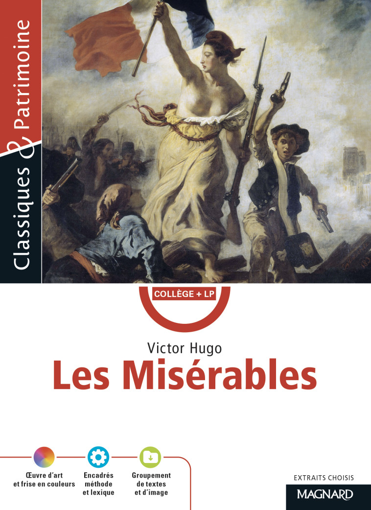 LES MISERABLES EXTRAITS - HUGO/COLY - MAGNARD