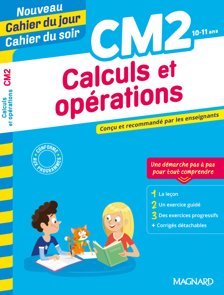 CALCULS ET OPERATIONS CM2 - SEMENADISSE BERNARD - MAGNARD