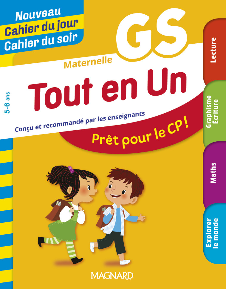 CAHIER DU JOUR CAHIER DU SOIR GS - GARNIER/CHAUVET - MAGNARD