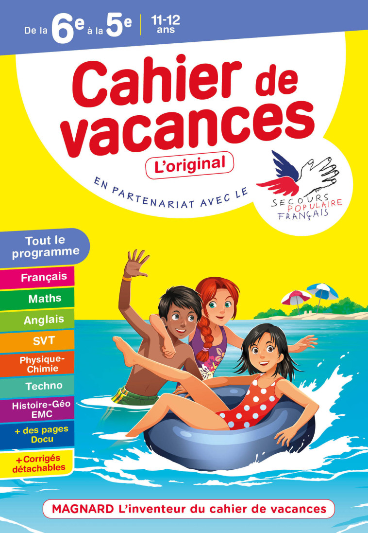 CAHIER DE VACANCES 6E VERS 5E 2021 - RANDANNE/BENITAH - MAGNARD